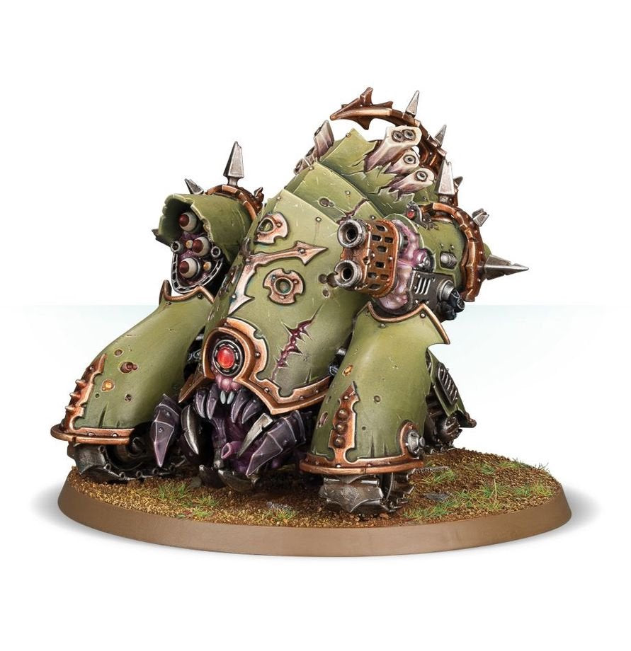 Warhammer 40,000 Death Guard Myphitic Blight-hauler Multipart Plastic Kit – Daemon Engine Vehicle Miniature for Tabletop Wargaming & Collectors Model