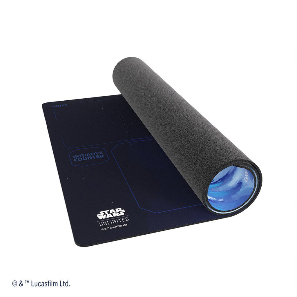 Star Wars Unlimited Prime Game Mat Death Star, 2mm Cushioned Gaming Playmat with Anti-Slip Back, Full-Color Printed Surface for TCG, LCG, Tabletop