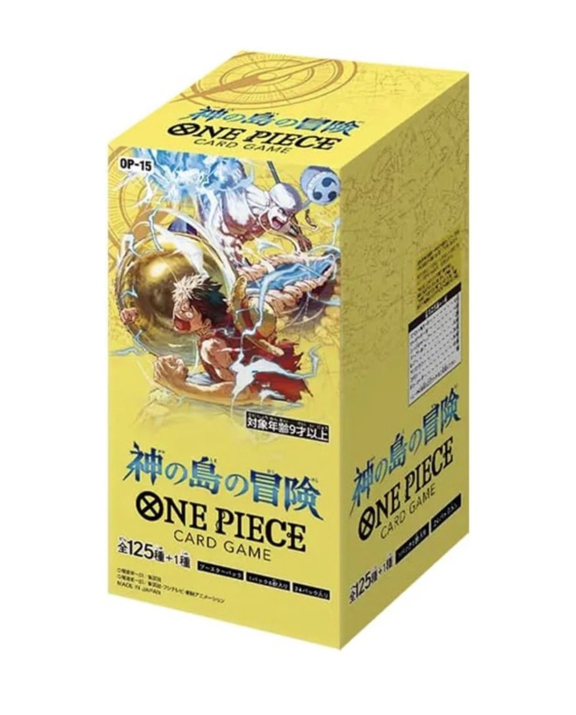 Bandai One Piece TCG Japanese OP-15 Kami Booster Box for Collectors and Players