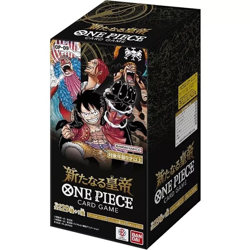 One Piece OP-09 Four Emperors Japanese Booster Box - Official One Piece TCG Booster Box