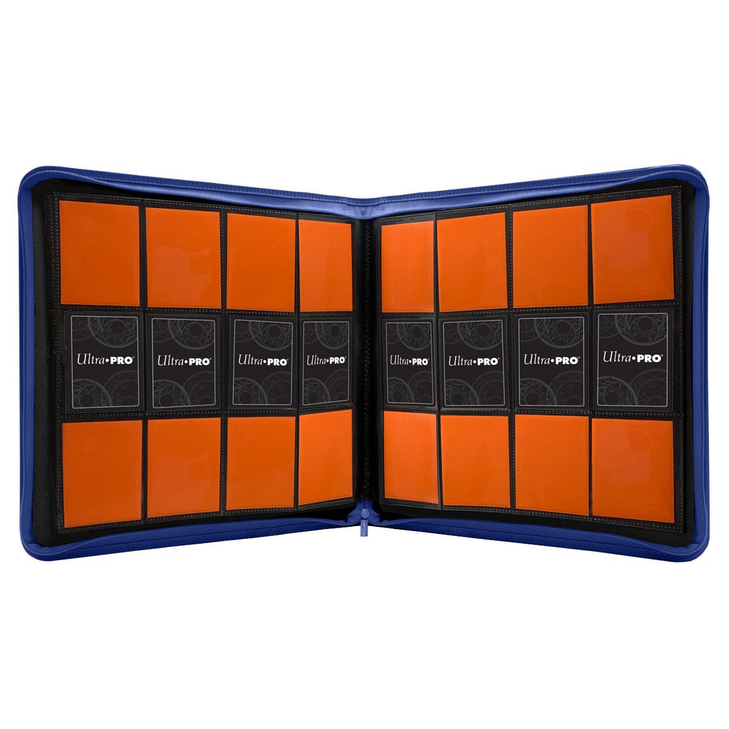 Ultra PRO 12-Pocket Zippered PRO-Binder – Blue