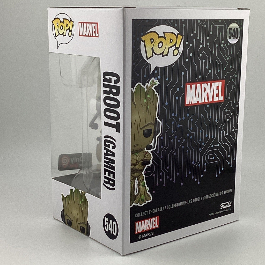 Funko Pop! Heroes - Groot (Gamer) (Chase) Vinyl Figure (GameStop Exclusive) #540