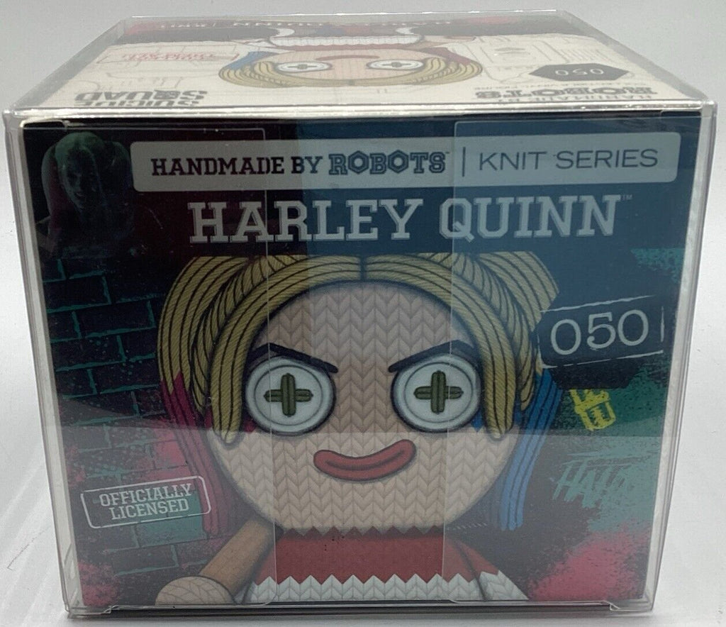 Harley Quinn Handmade by Robots (6in Tall) Knit Series NEW