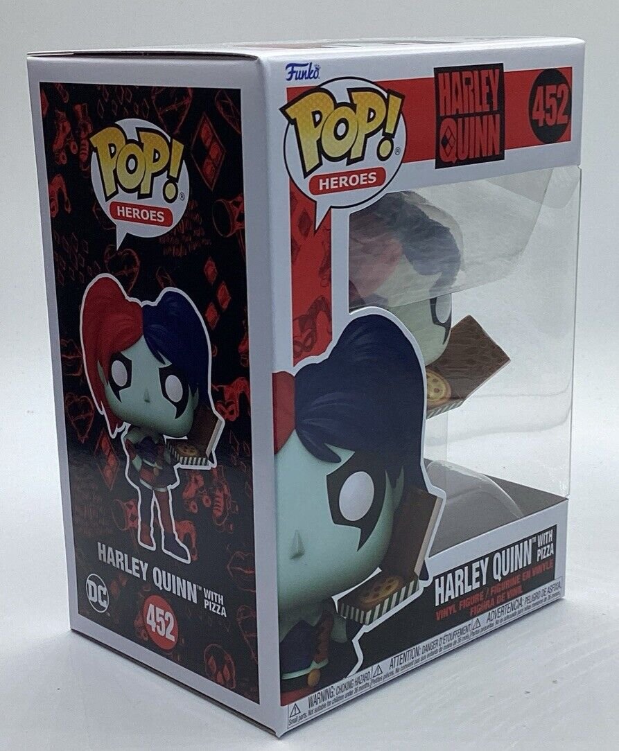 Funko Pop! Vinyl: DC Universe - Harley Quinn with Pizza #452