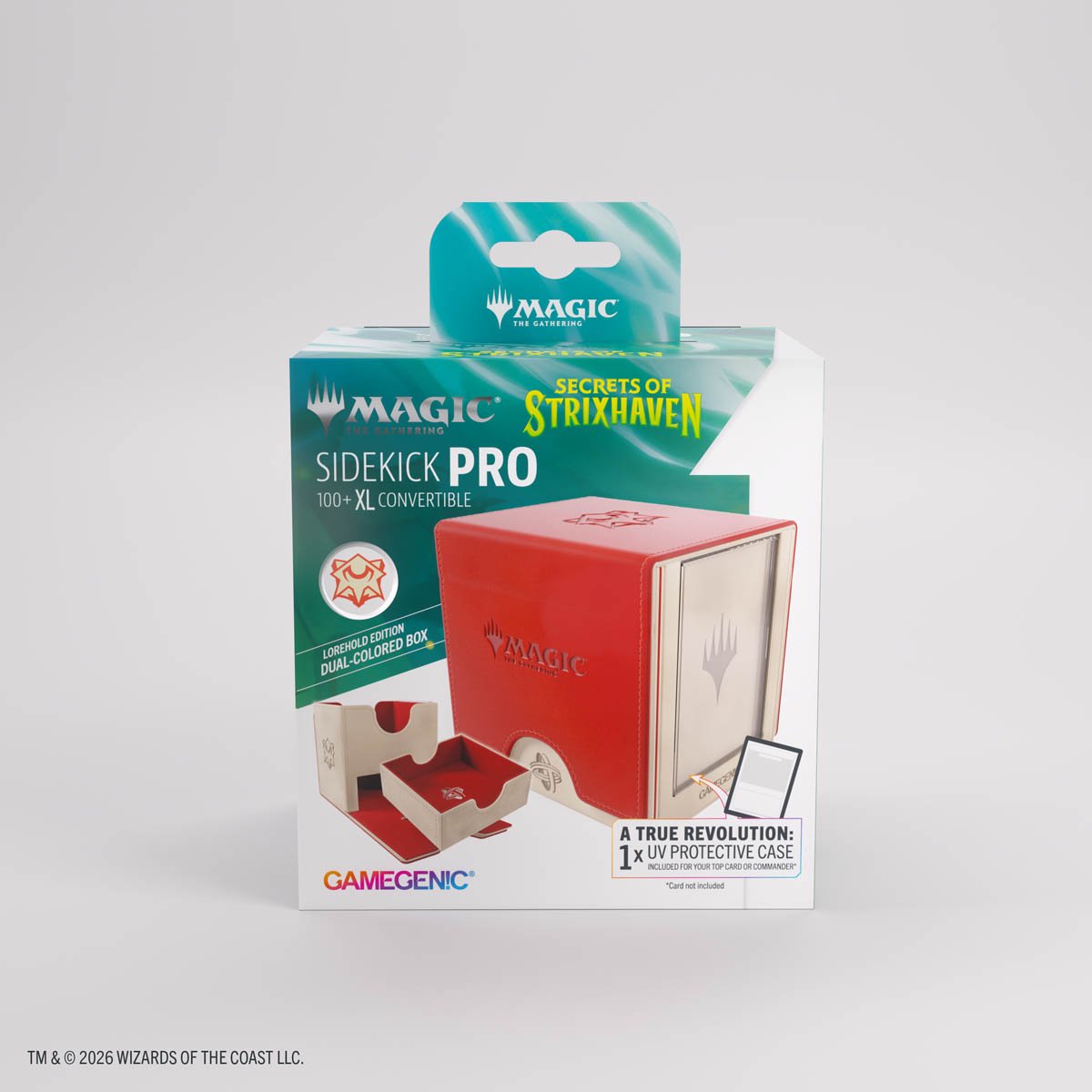 Gamegenic MTG Secrets of Strixhaven Sidekick PRO 100+ XL - Lorehold