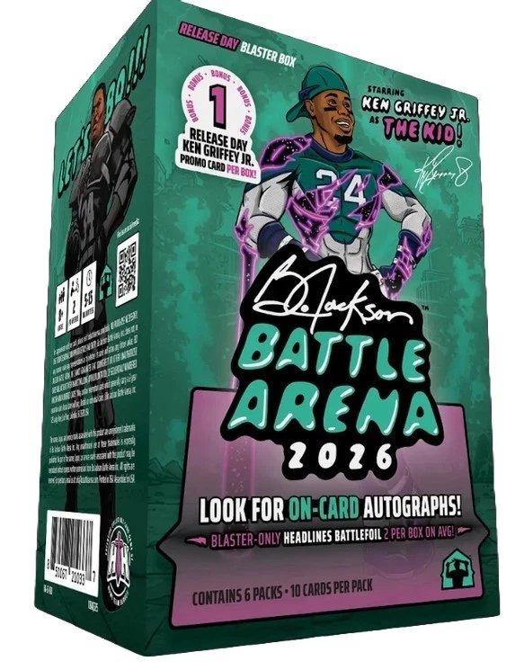 Bo Jackson Battle Arena 2026 Release Day Blaster – Exclusive Launch Edition Box