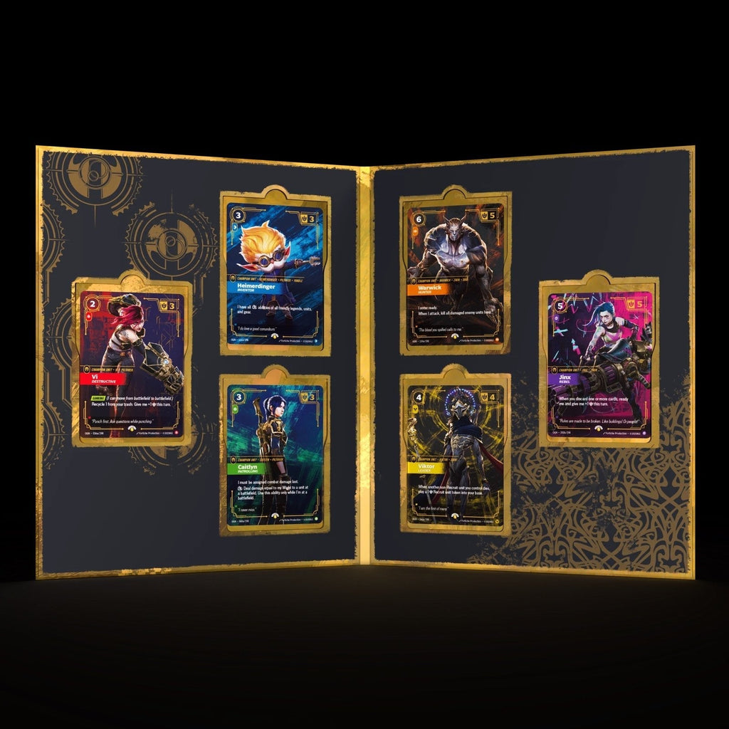 Riftbound League of Legends Arcane Box Set Six Foil Champion Legend Cards Card Game *Preorder*