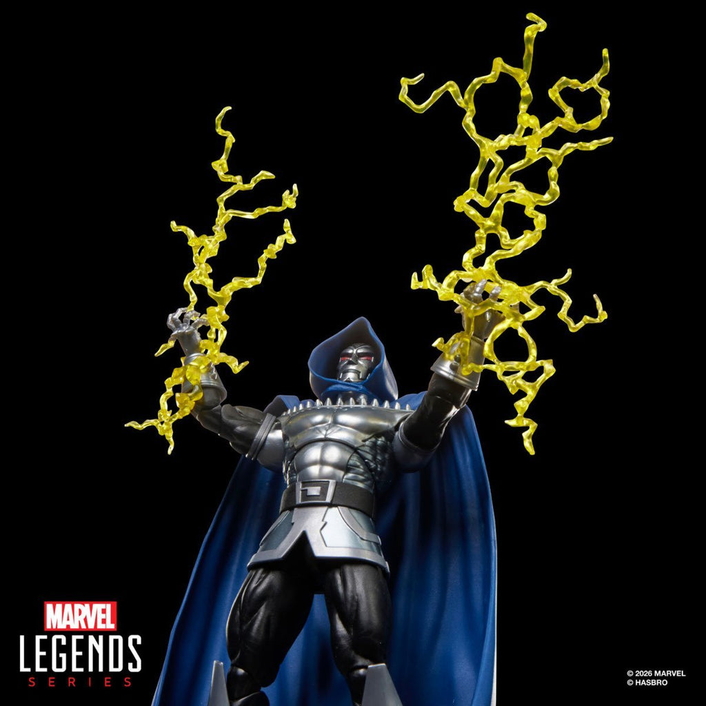 Marvel Legends Series Doctor Doom 2099 6-Inch Action Figure with 8 Accessories and Exclusive Foil Magic: The Gathering Card