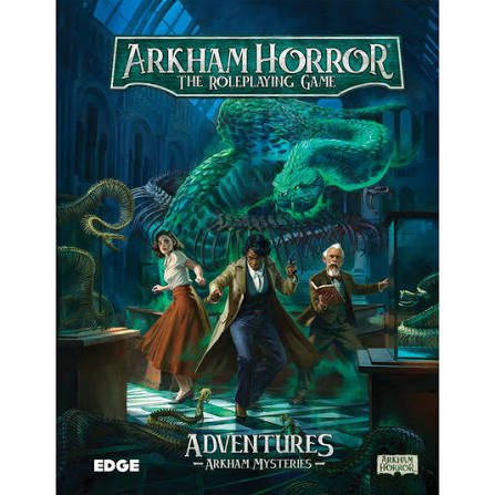 Arkham Horror RPG Adventures Arkham Mysteries Tabletop Roleplaying Game Adventure Guide