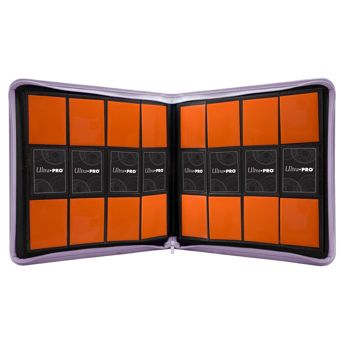 Ultra PRO 12-Pocket Zippered PRO Binder – Purple
