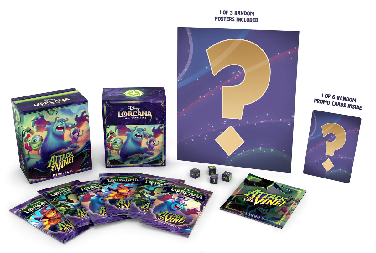 Disney Lorcana TCG Attack of the Vine Prerelease Kit
