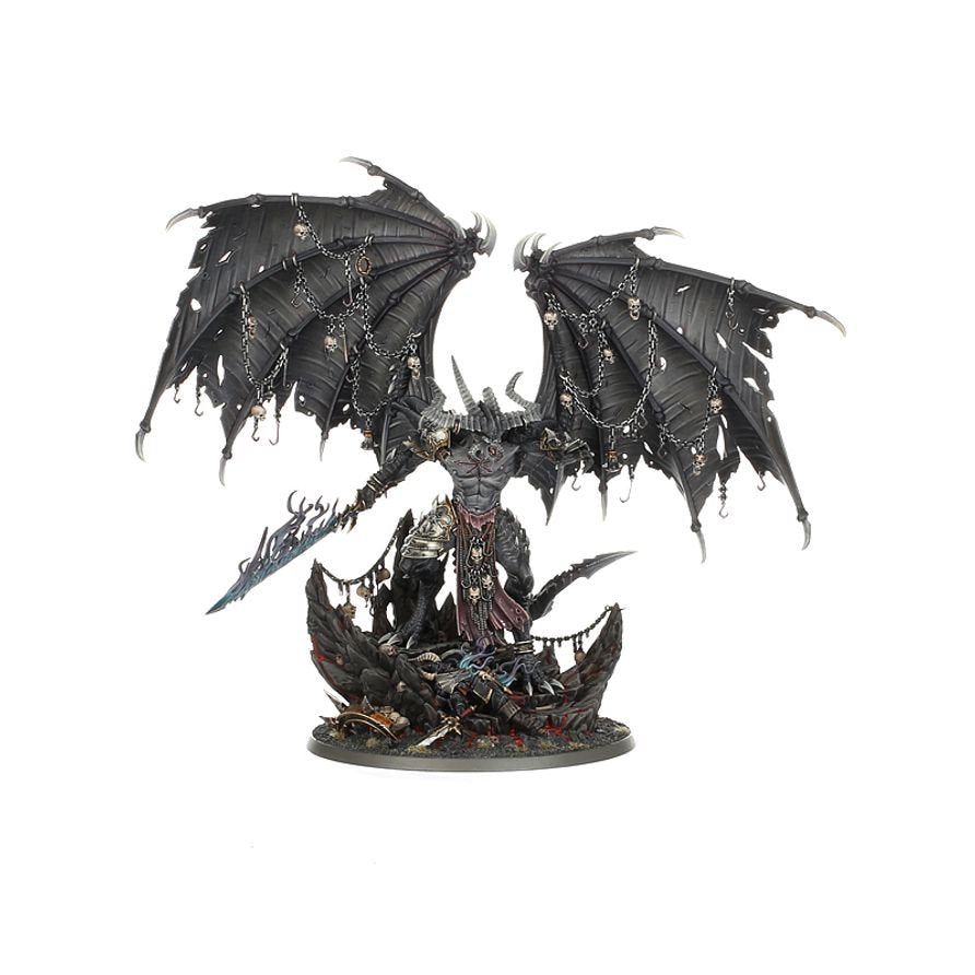 Warhammer Age of Sigmar Be’lakor The Dark Master Miniature Model Kit – Chaos Daemon Prince Collectible Figure for Warhammer Age of Sigmar & Warhammer