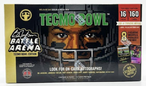 2026 Bo Jackson Battle Arena Tecmo Bowl Double Mega Box Release Day Edition