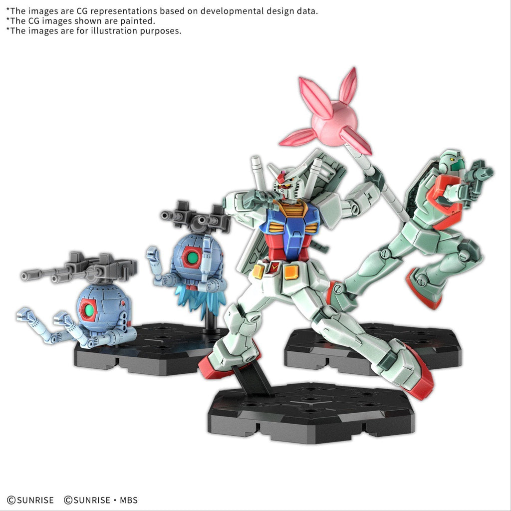 Gundam Assemble 09 Expansion Pack – Official Gundam Assemble Expansion Set, Miniature Figures Collectibles for Display, Diorama Building, Tabletop
