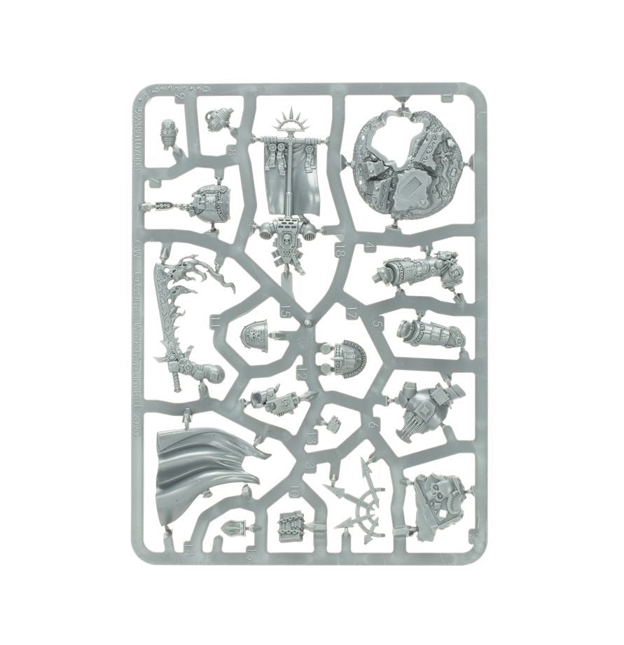 Warhammer 40K Combat Patrol Grey Knights Army Set – 17 Miniatures Including Castellan Crowe, Strike Squad, Brotherhood Terminators & Venerable