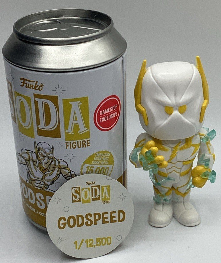 Funko Vinyl Soda: DC Universe - Godspeed - GameStop (Exclusive) 1/12,500 PCS