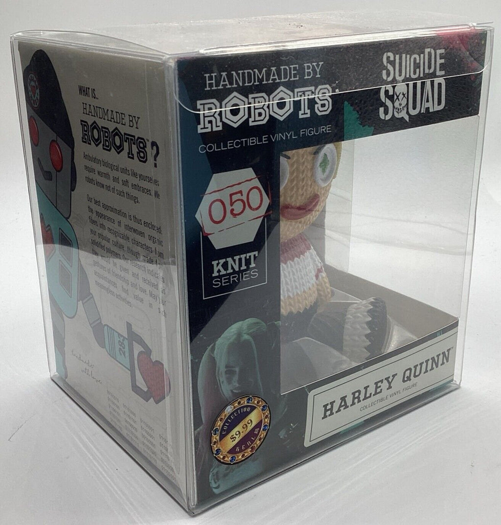 Harley Quinn Handmade by Robots (6in Tall) Knit Series NEW