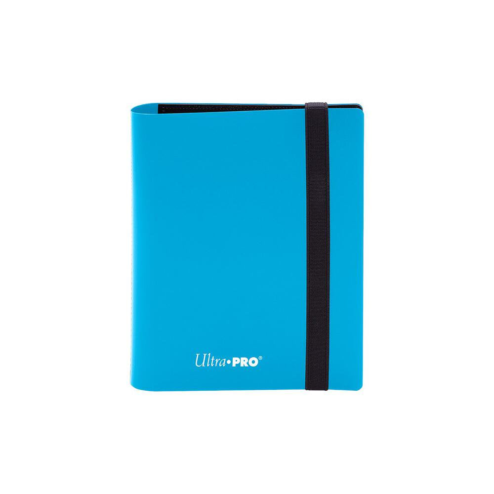 Ultra PRO Binder 4 Pocket Sky Blue Card Binder Album Holds 160 Cards Storage