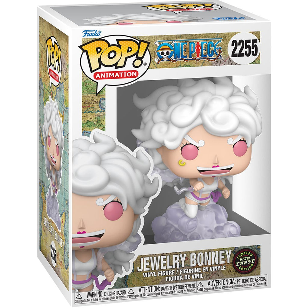 Funko Pop! One Piece Jewelry Bonney Glow Chase Vinyl Figure #2255 - Collectible Toy Figure, Vinyl Bobblehead, Action Figure Toys, Adult Action