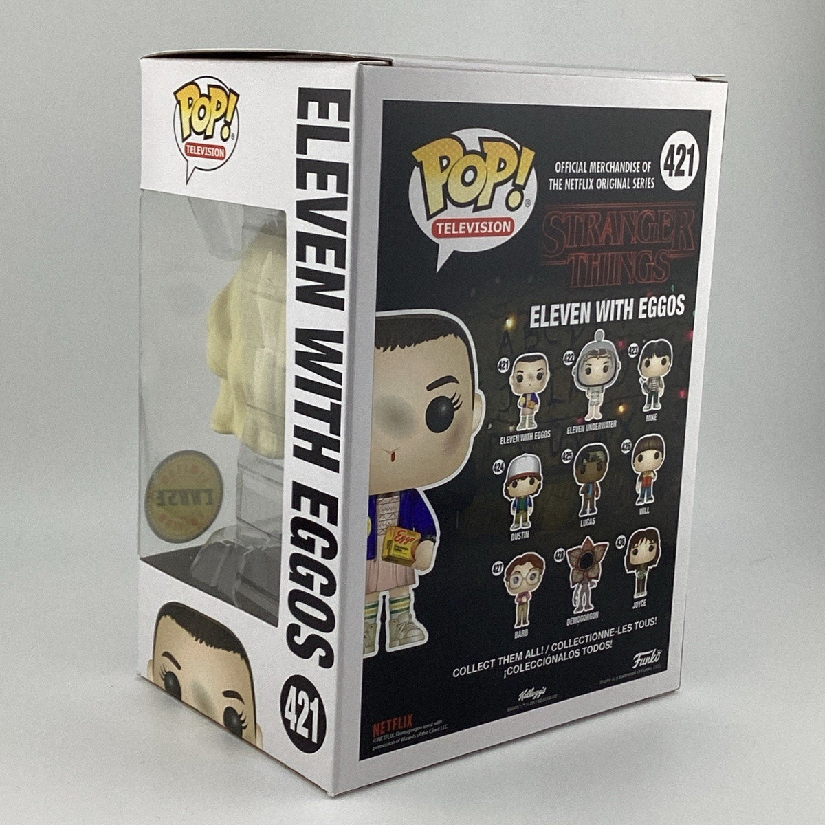 Funko Pop! Vinyl: Stranger Things - Eleven with Eggos (Chase) #421