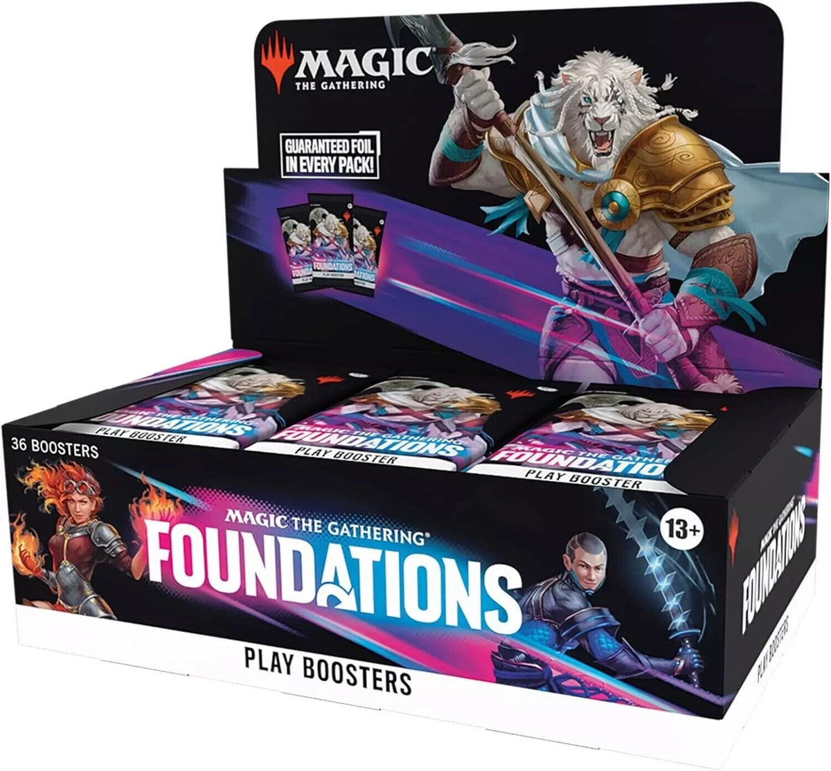 Sealed Magic the Gathering Foundations Play Booster Display Box