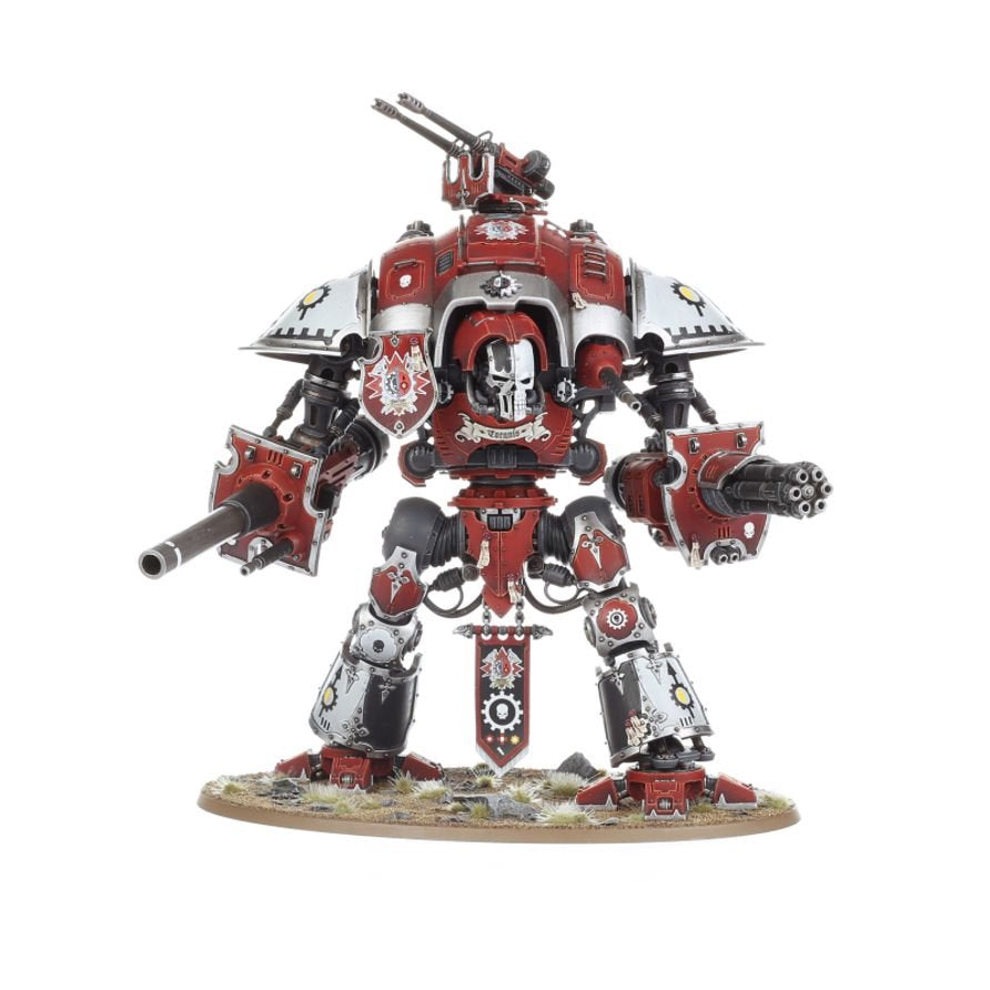 Warhammer 40K Imperial Knights Knight Questoris Model Kit – Multipart Plastic War Machine Figure with 6 Build Configurations for Warhammer 40,000