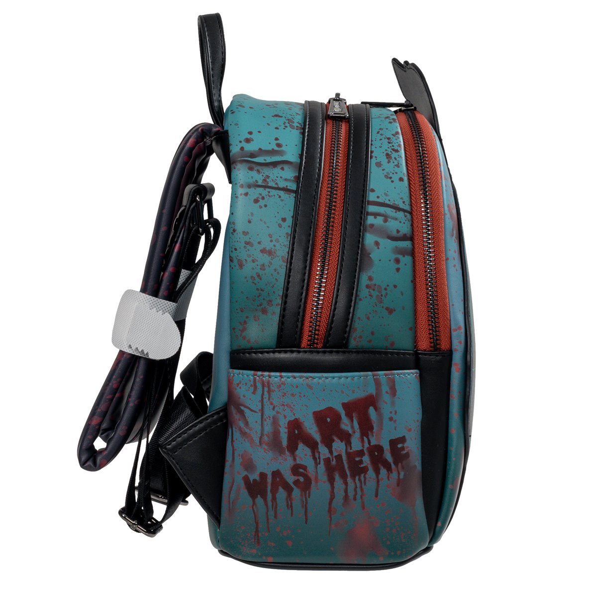 Loungefly Terrifier Art the Clown Glow-in-the-Dark Blood Splatter Mini Backpack - Entertainment Earth Exclusive Faux Leather Horror Collectible Bag