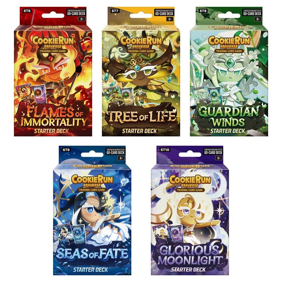 Cookie Run TCG Legendary Cookie Starter Deck 5ct Assortment (Preorder)