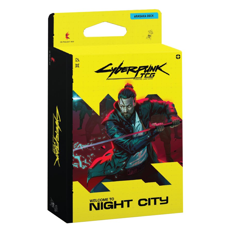 Cyberpunk TCG Embracing Power Starter Deck 6CT – Ready-to-Play Trading Card Game Starter Set, Futuristic Cyberpunk Strategy Deck