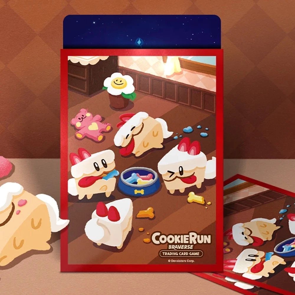 CookieRun Jelly Dovey Cake Hounds Deck Protector Sleeves 65ct (Preorder)