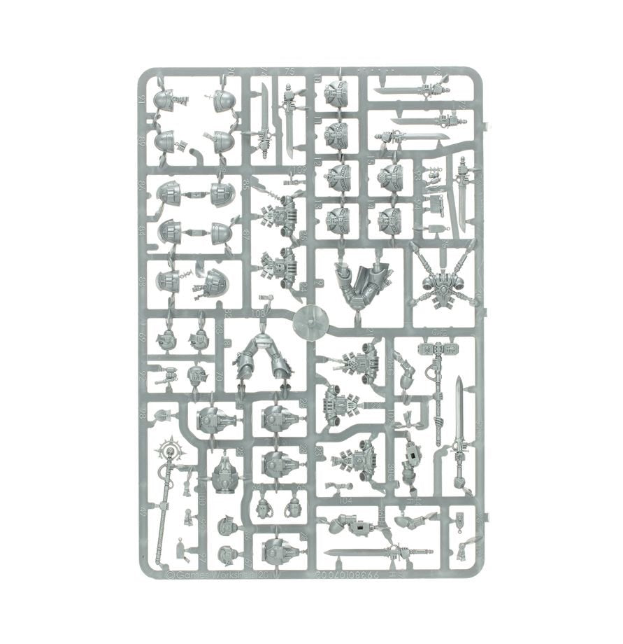 Warhammer 40K Combat Patrol Grey Knights Army Set – 17 Miniatures Including Castellan Crowe, Strike Squad, Brotherhood Terminators & Venerable