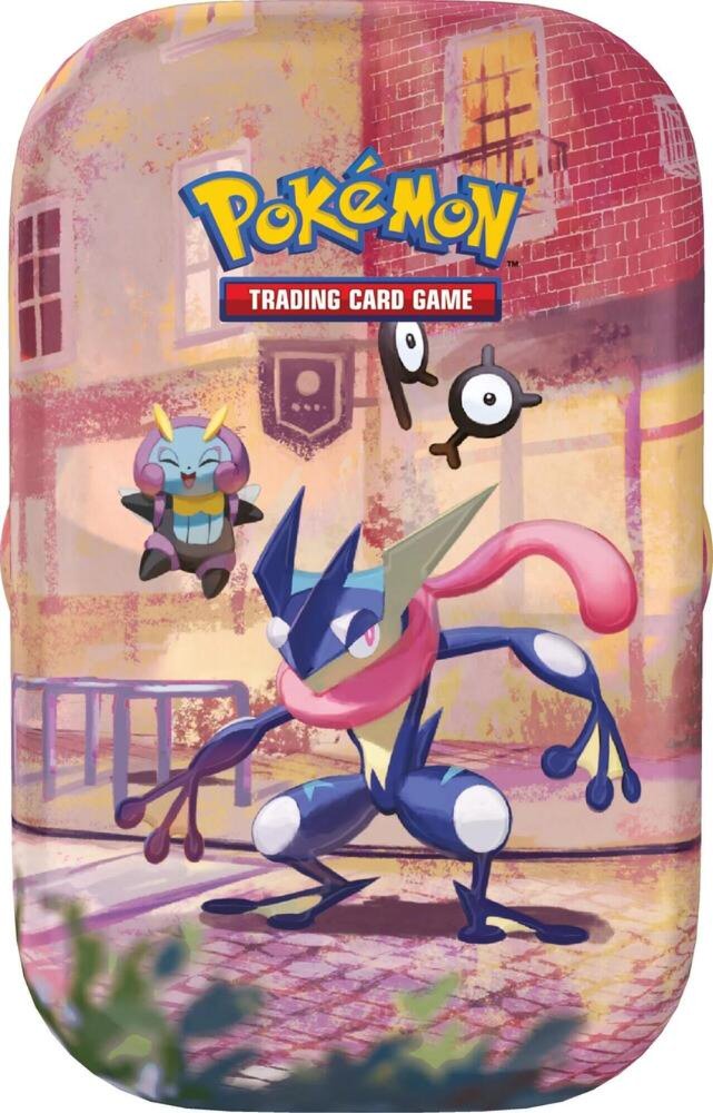 Pokémon TCG 30th Celebration Mini Tin Greninja | Includes 2 Booster Packs, Sticker Sheet, Collectible Art Card & Pokémon TCG Live Code Card (Preorder)