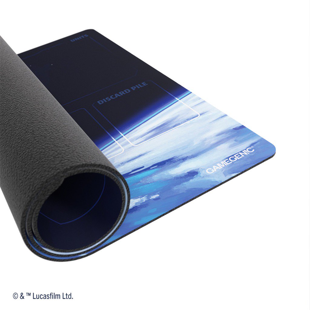 Star Wars Unlimited Prime Game Mat Death Star, 2mm Cushioned Gaming Playmat with Anti-Slip Back, Full-Color Printed Surface for TCG, LCG, Tabletop