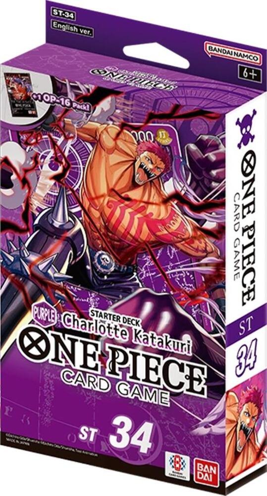 ONE PIECE Card Game Starter Deck ST-34 Purple Charlotte Katakuri