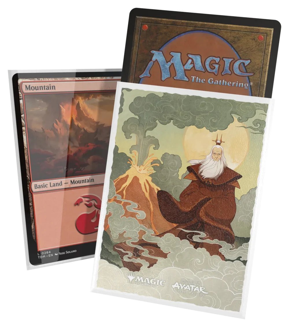 MTG Avatar The Last Airbender The Legend Of Roku Art Sleeves for Trading Cards