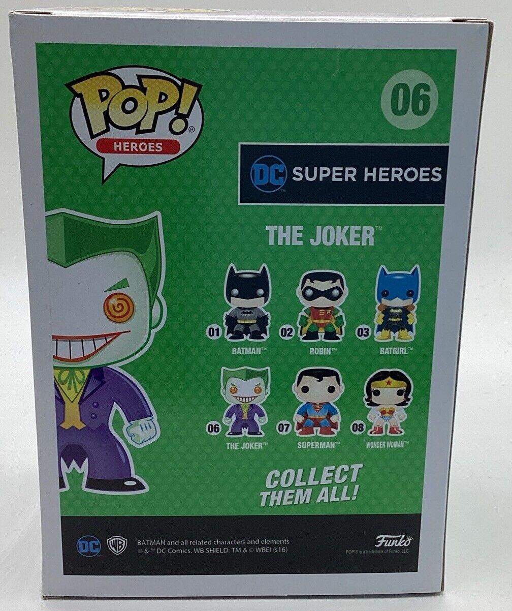Funko Pop! Vinyl: DC Comics - Black Suit Classic Joker #06 Walgreens Exclusive