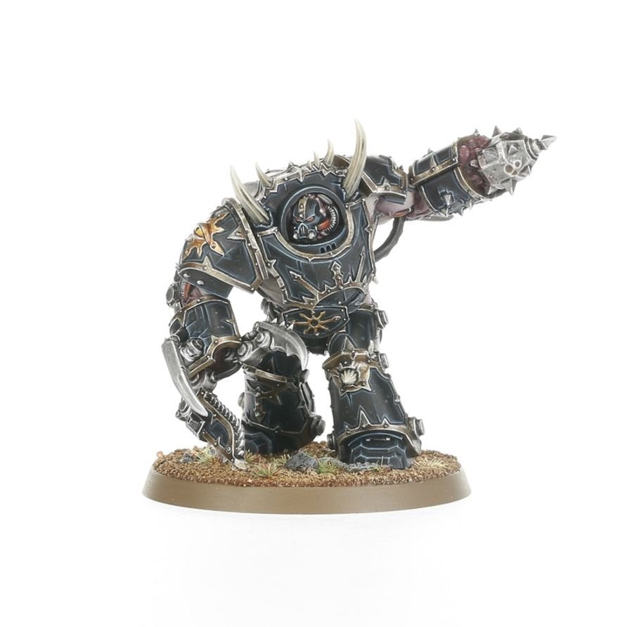 Warhammer 40,000 Chaos Space Marines Mutilators – 3 Multipart Plastic Miniatures with Interchangeable Weapons, Chaos Space Marines Army Unit, Citadel