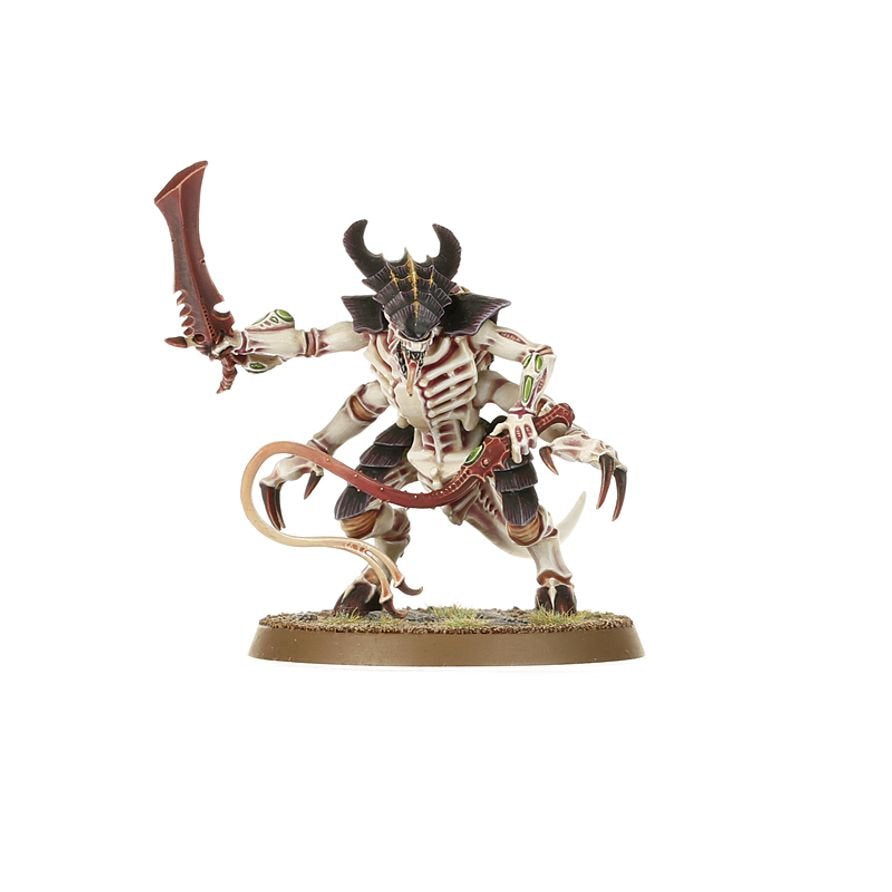 Warhammer 40,000 Tyranids Warriors Miniatures Kit – Build 3 Tyranid Warriors or Tyranid Prime – Customizable Bio-Weapons & Poses – Plastic Tabletop