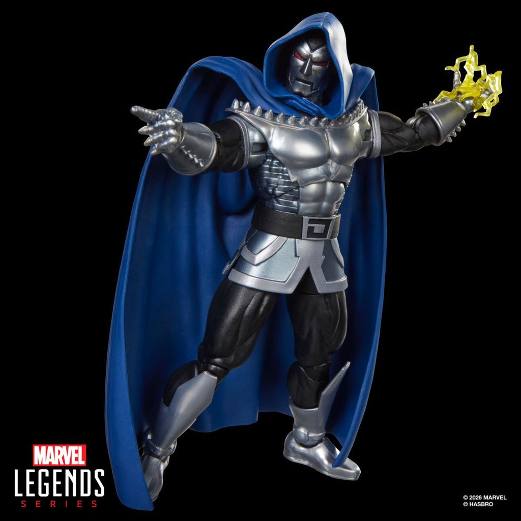 Marvel Legends Series Doctor Doom 2099 6-Inch Action Figure with 8 Accessories and Exclusive Foil Magic: The Gathering Card
