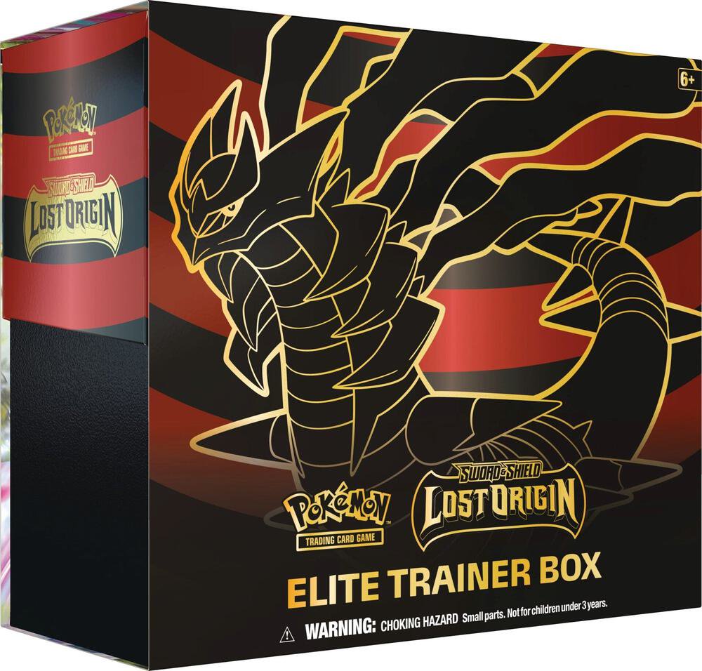 Pokemon TCG Sword and Shield Lost Origin Elite Trainer Box ETB Sealed Pokemon Cards