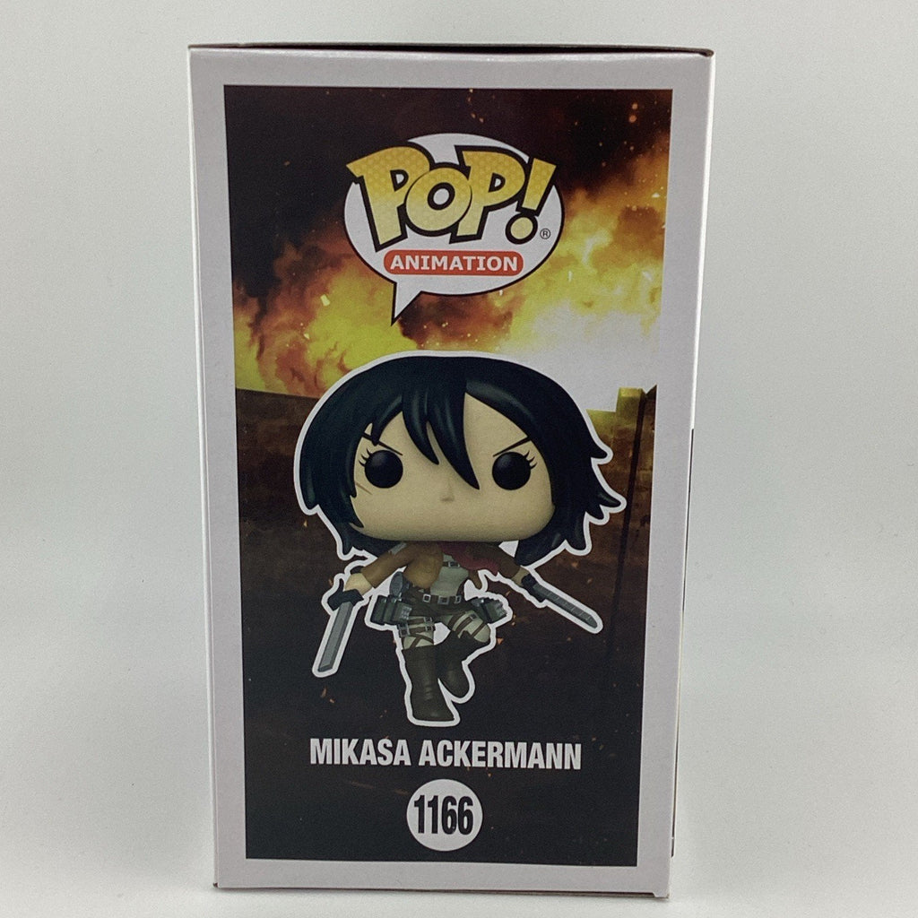 Funko Pop! Vinyl: Attack on Titan - Mikasa Ackerman Signed Trina N. #1166
