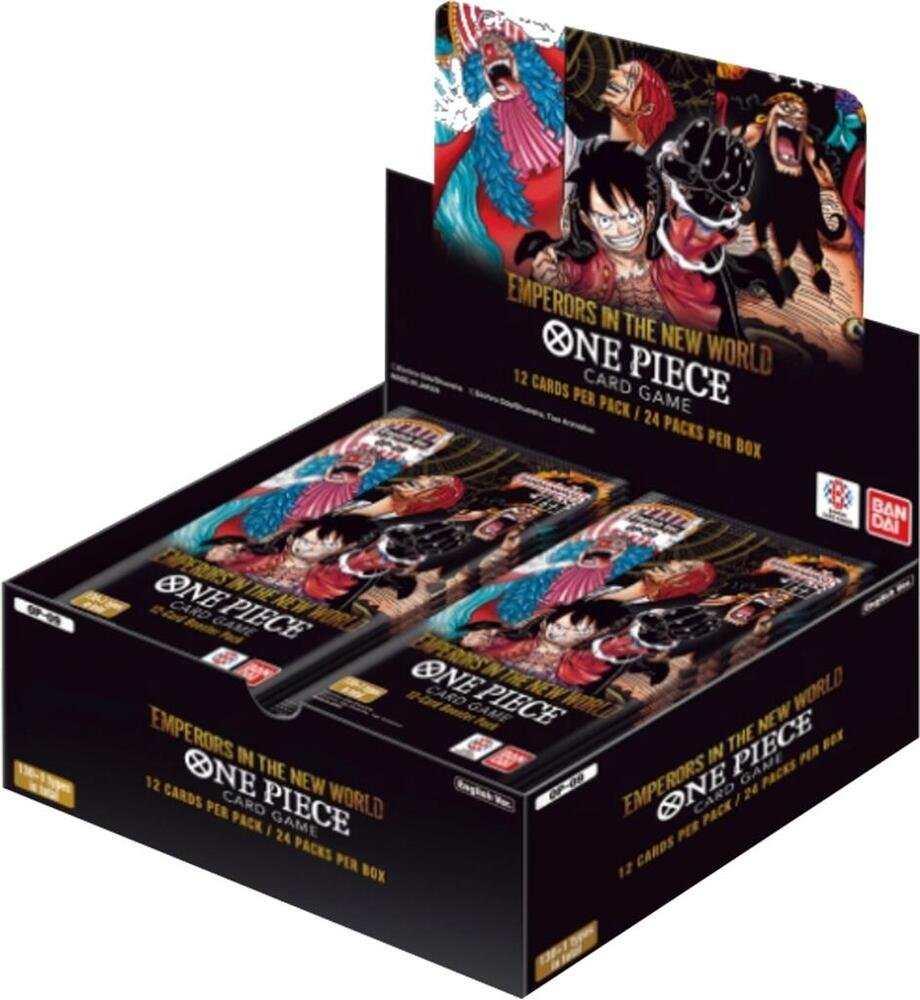 One Piece TCG OP-09 Emperors in the New World Booster Box Trading Card Game Cards Set