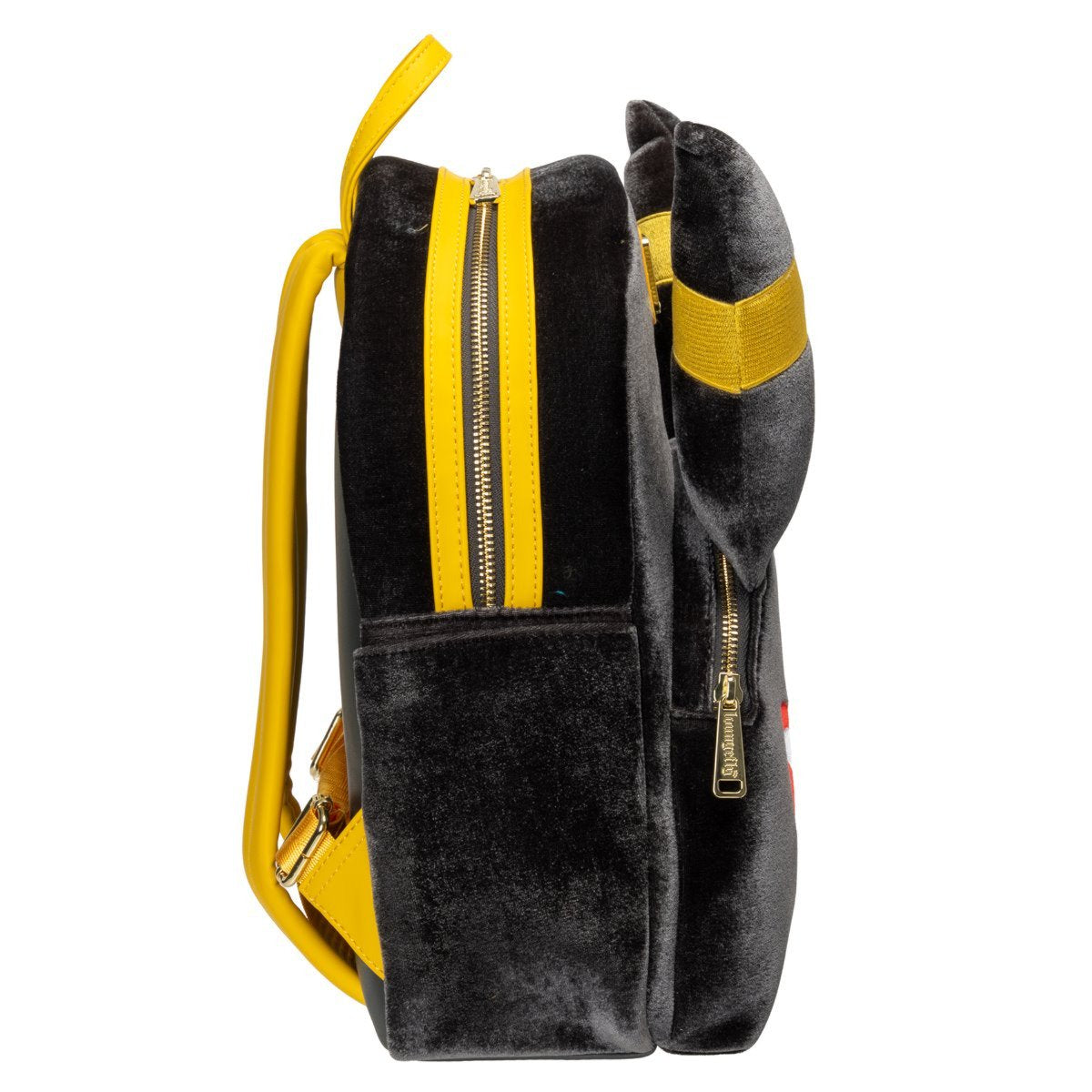 Pokemon Umbreon Midsize Backpack Entertainment Earth Exclusive by Loungefly, Plush Faux Fur Design, Adjustable Straps, Front Zipper Pocket