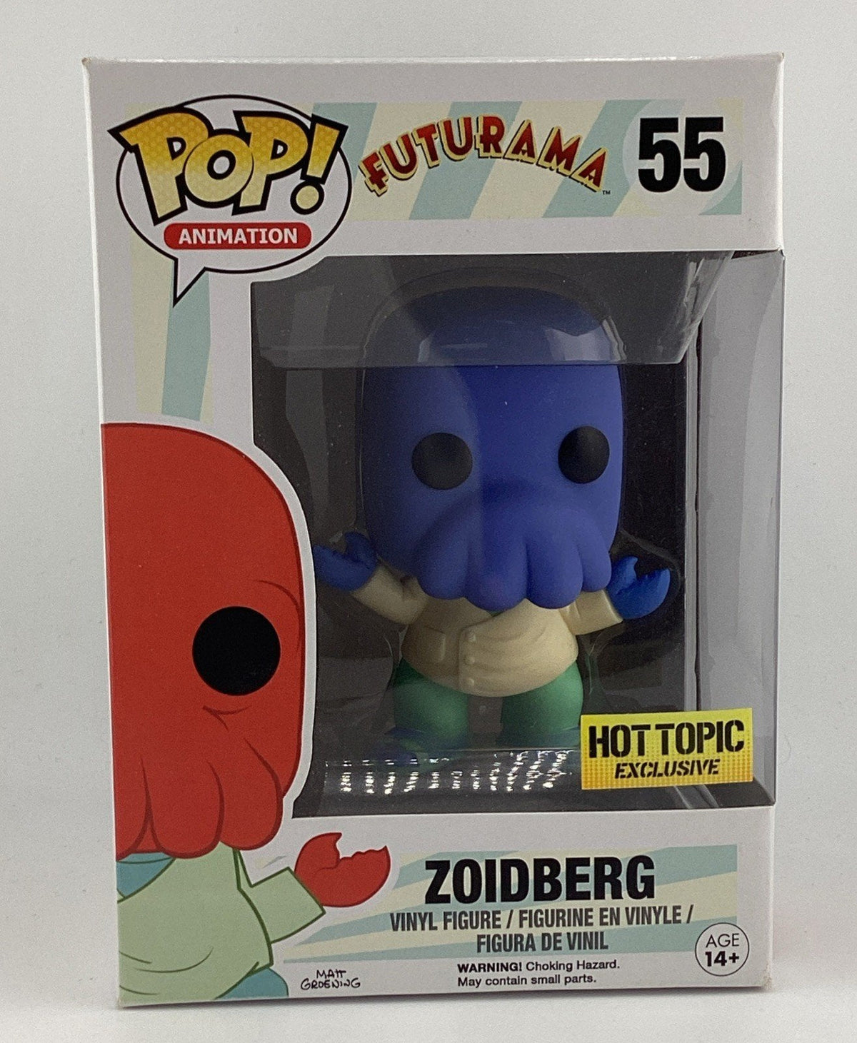 Funko Pop! Futurama- Dr. Zoidberg Bundle Alternate Universe Blue + Red HTE#55