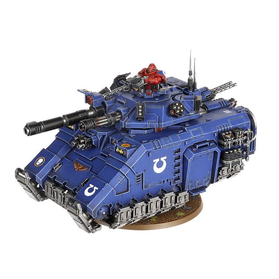 Warhammer 40,000 Space Marines Repulsor Executioner Tank Model Kit – Heavy Laser Destroyer or Macro Plasma Incinerator – Customizable Plastic Vehicle