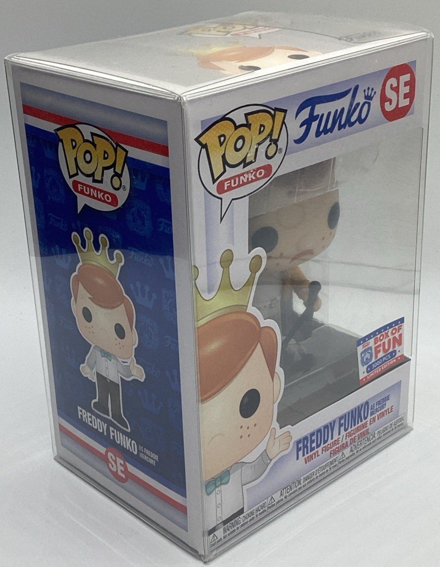 Funko Pop! Vinyl: Freddy Funko - Freddy Funko as Freddie Mercury Box Of Fun SE