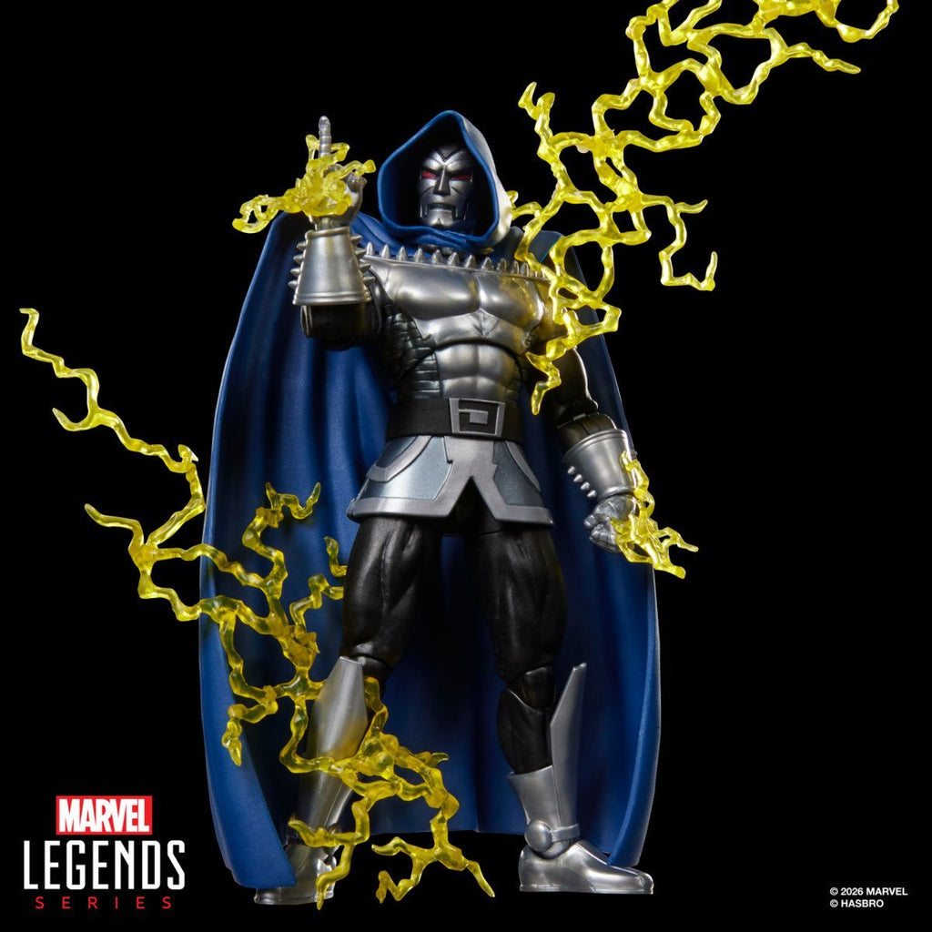 Marvel Legends Series Doctor Doom 2099 6-Inch Action Figure with 8 Accessories and Exclusive Foil Magic: The Gathering Card