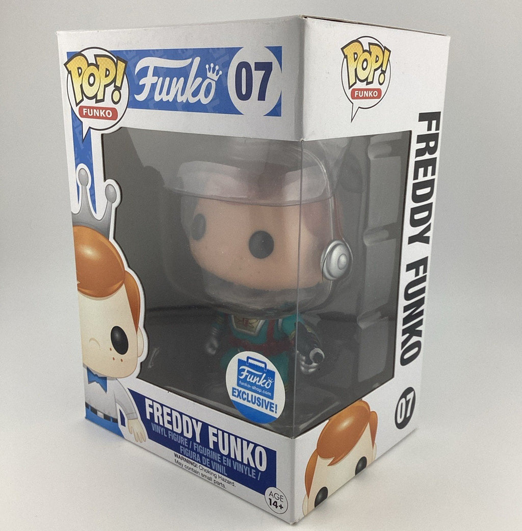 Funko Pop! Vinyl: Funko Shop Exclusive - Freddy Funko with Ray Gun #07