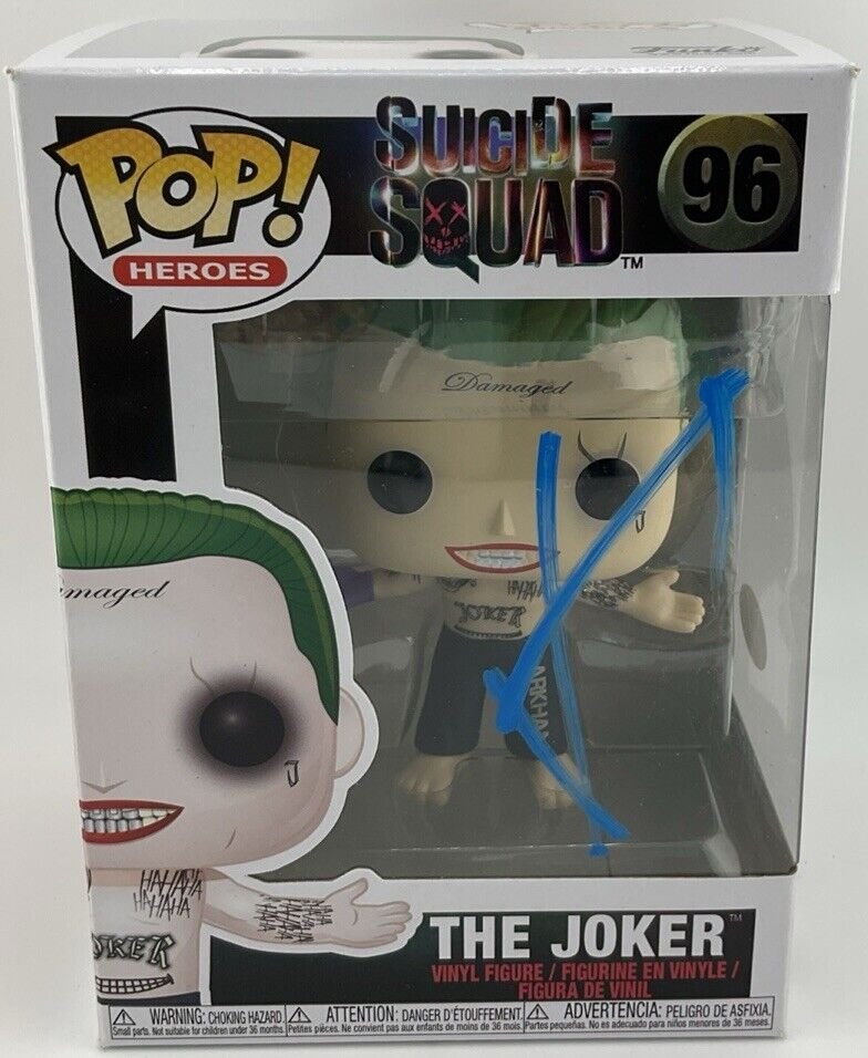 Funko Pop! Vinyl: DC Universe - The Joker (Shirtless) #96 Signed By Jared Leto
