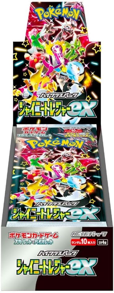 Pokemon TCG SV4a Shiny Treasure ex Booster Box Japanese Trading Cards Collectible Card Game